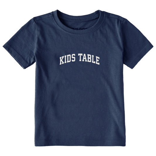 Toddler Kids Table Arch Short Sleeve Crusher Tee