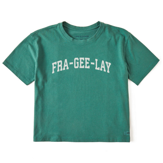 Women's Fra-Gee-Lay Arch Short Sleeve Crusher Boxy Tee