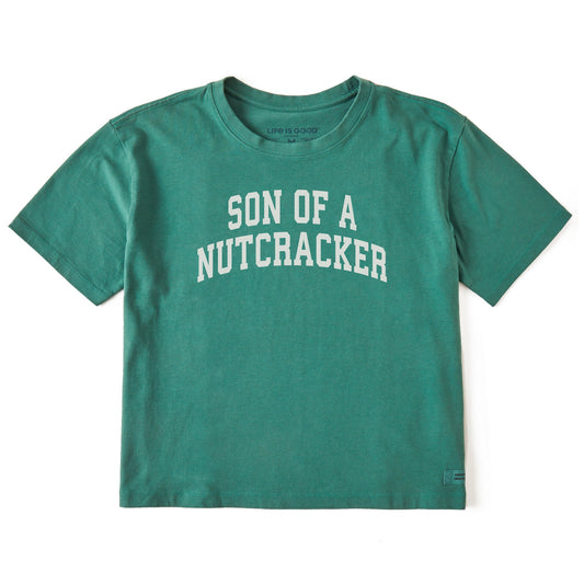 Women's Son of a Nutcracker Arch Short Sleeve Crusher Boxy Tee