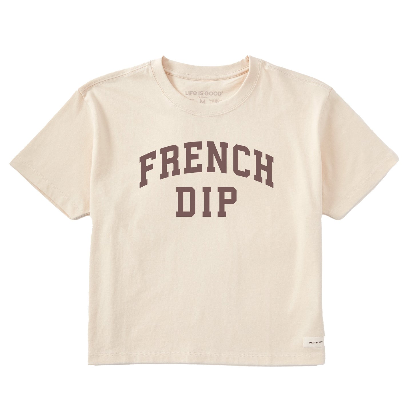 Women's French Dip Arch Short Sleeve Crusher Boxy Tee
