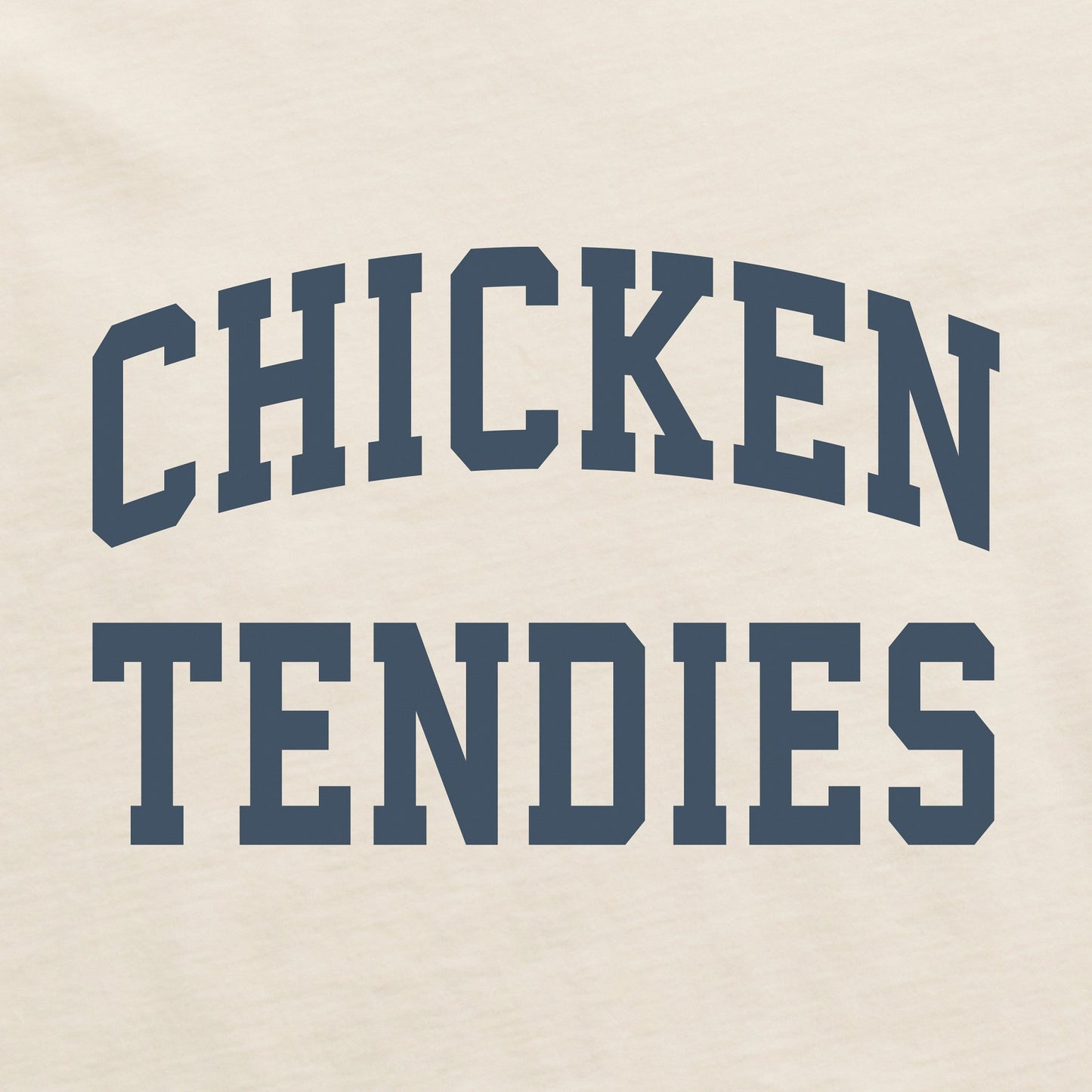 Women's Chicken Tendies Arch Short Sleeve Crusher Boxy Tee