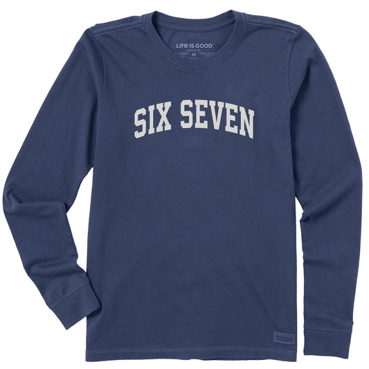 Women's Six Seven Arch Long Sleeve Crusher Tee
