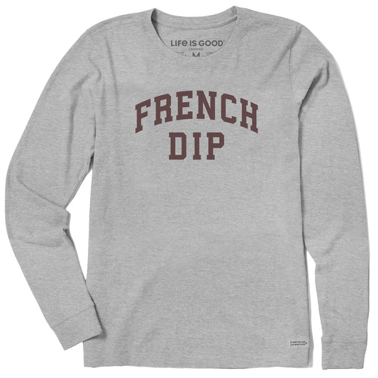 Women's French Dip Arch Long Sleeve Crusher Tee
