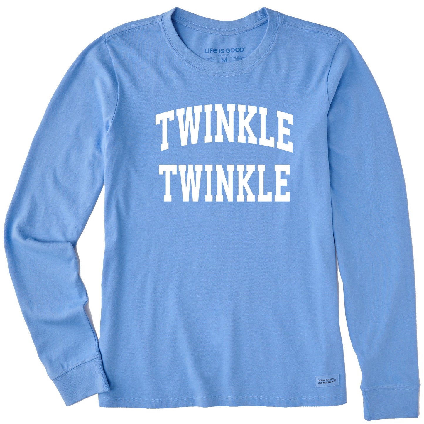 Women's Twinkle Twinkle Arched Long Sleeve Crusher Tee