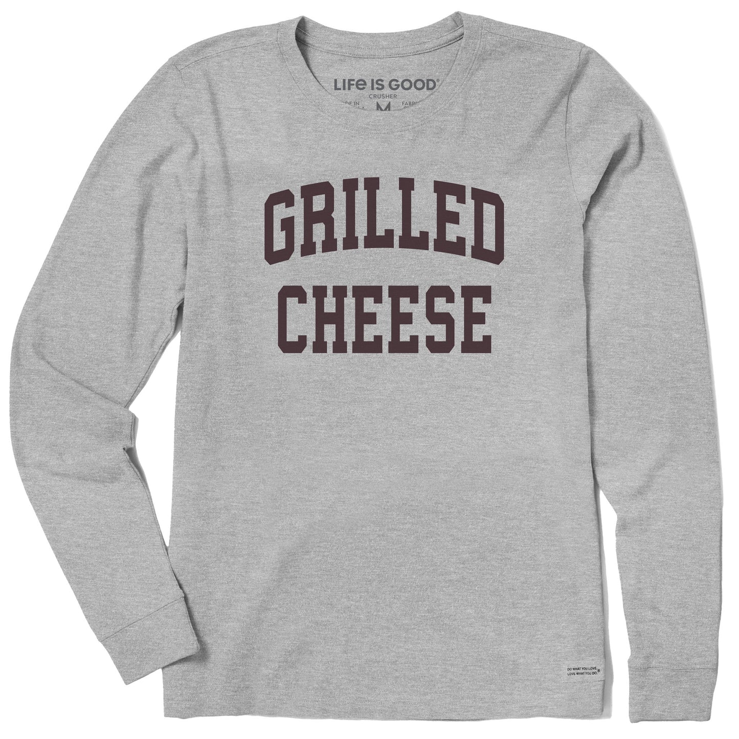 Women's Grilled Cheese Arched Long Sleeve Crusher Tee