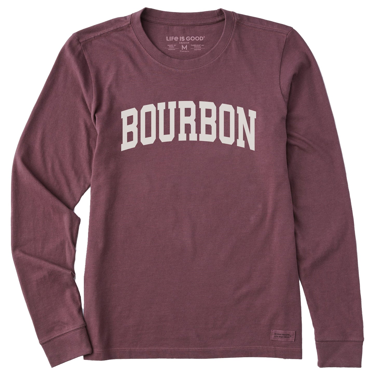 Women's Bourbon Arch Long Sleeve Crusher Tee