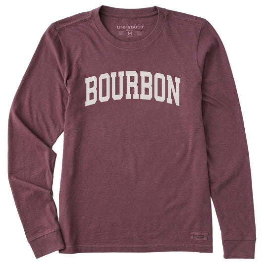 Women's Bourbon Arch Long Sleeve Crusher Tee