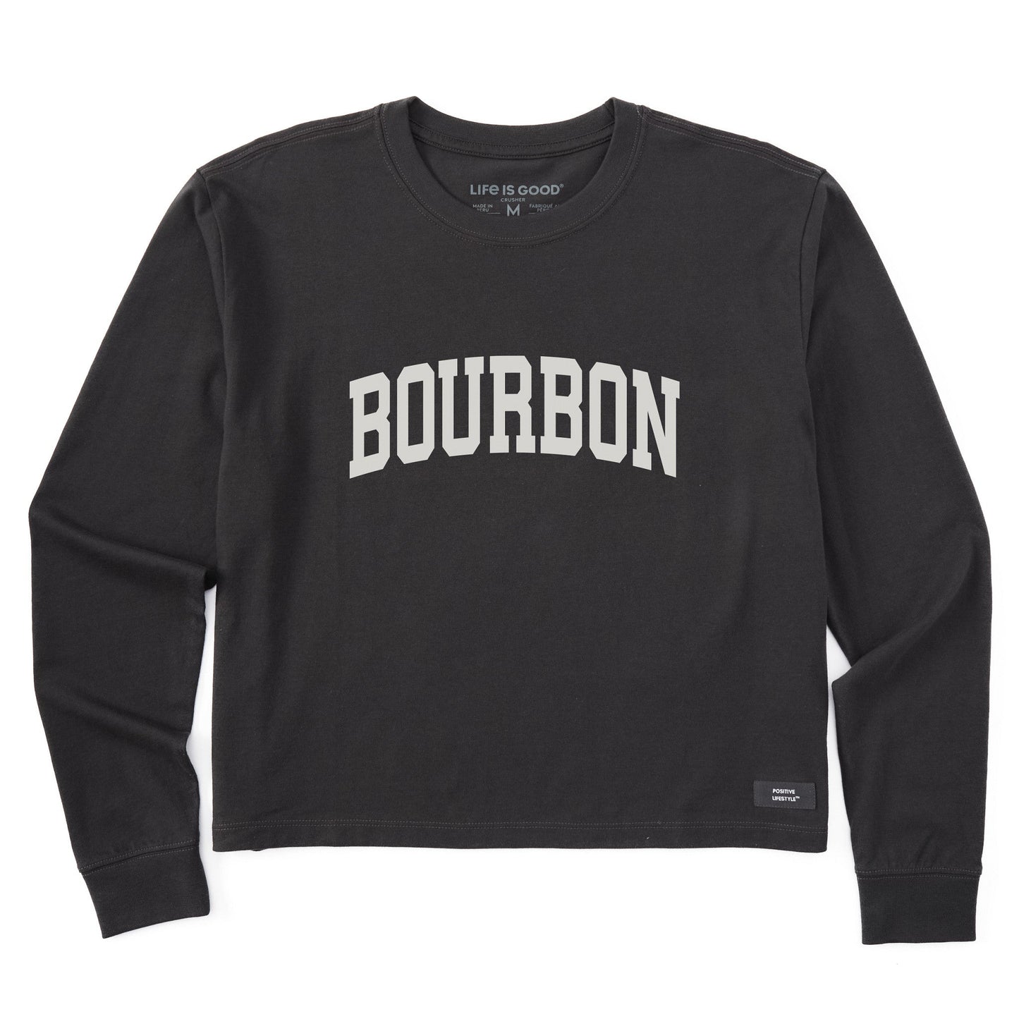 Women's Bourbon Arch Long Sleeve Crusher Boxy Tee