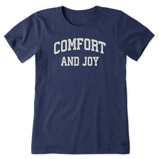Women's Comfort and Joy Arch Short Sleeve Crusher Tee