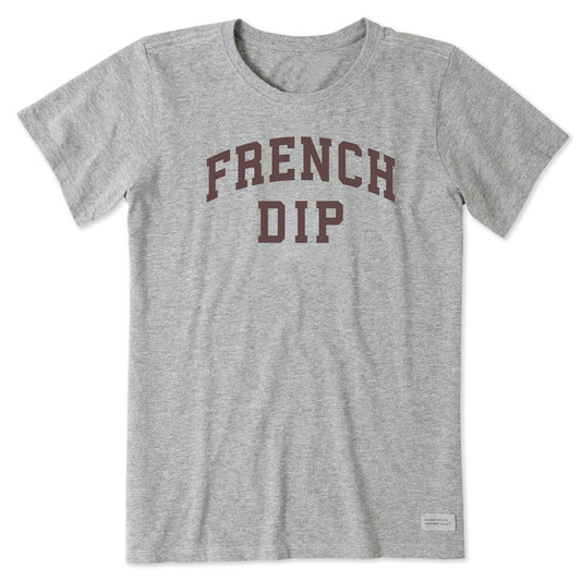 Women's French Dip Arch Short Sleeve Crusher Tee