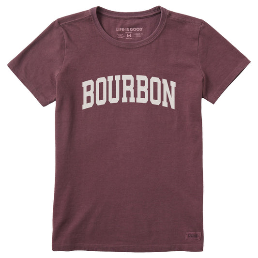 Women's Bourbon Arch Short Sleeve Crusher Tee