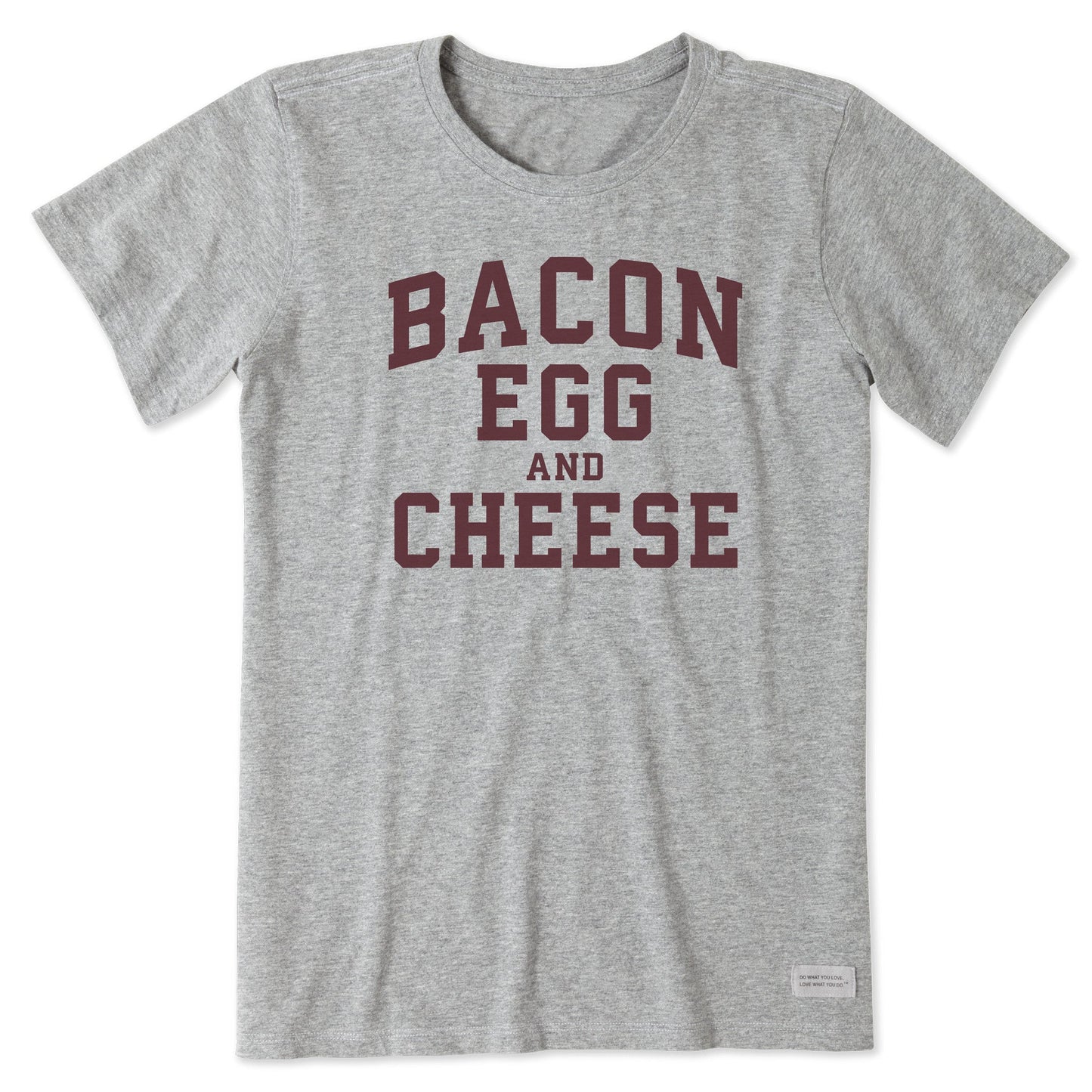 Women's Bacon Egg and Cheese Arch Short Sleeve Crusher Tee