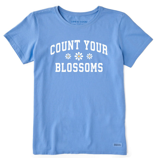 Women's Count Your Blossoms Arch Short Sleeve Crusher Tee