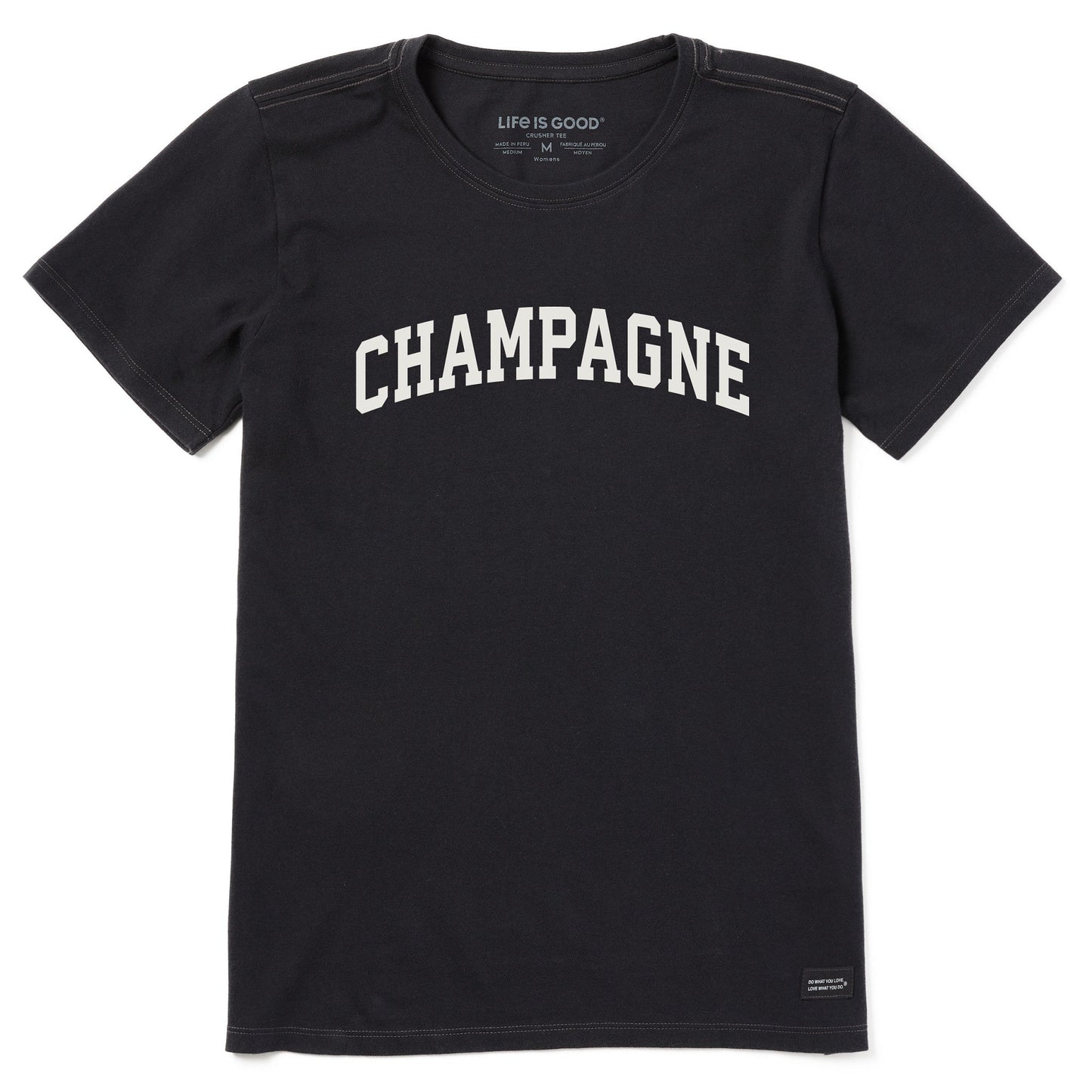 Women's Champagne Arch Short Sleeve Crusher Tee