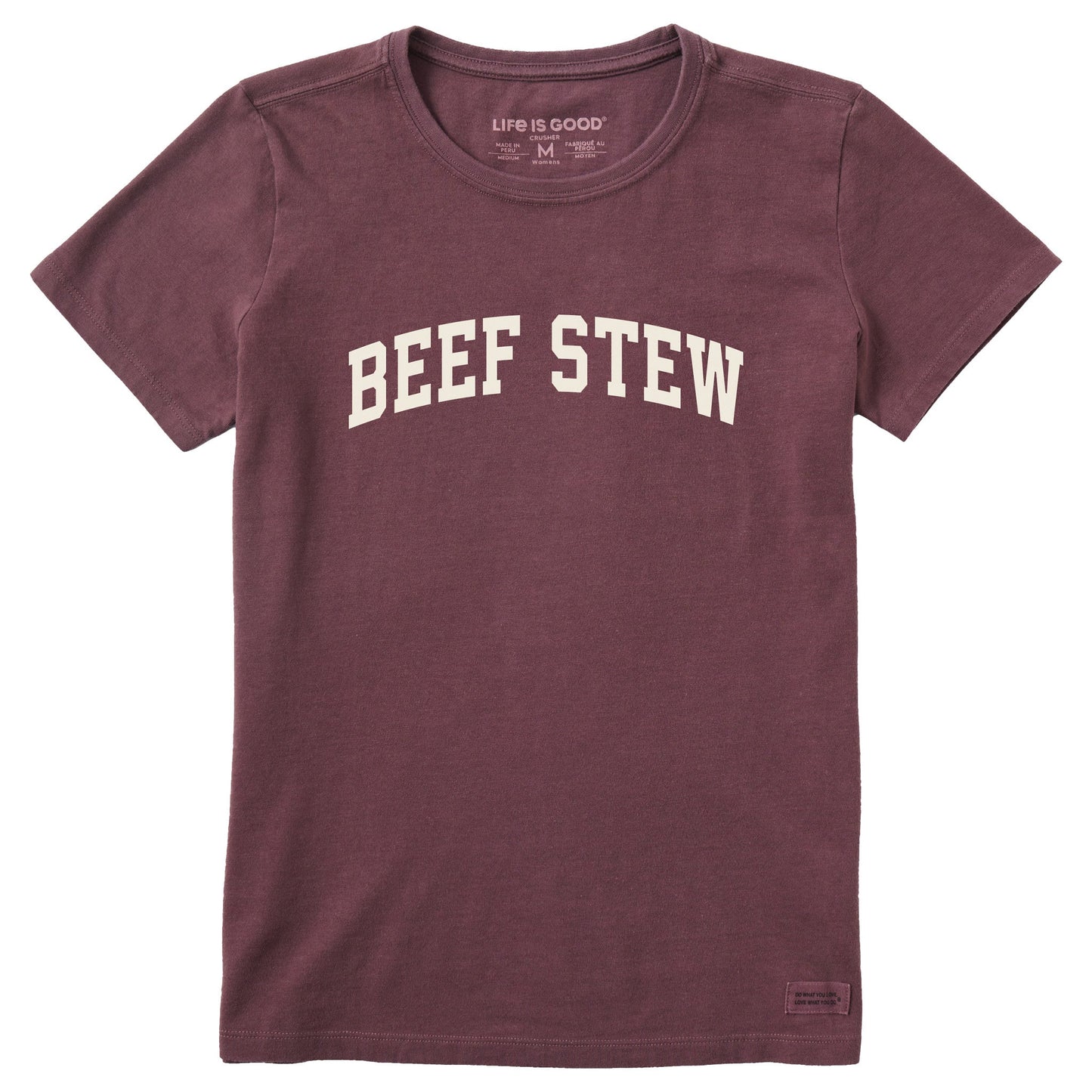 Women's Beef Stew Arch Short Sleeve Crusher Tee