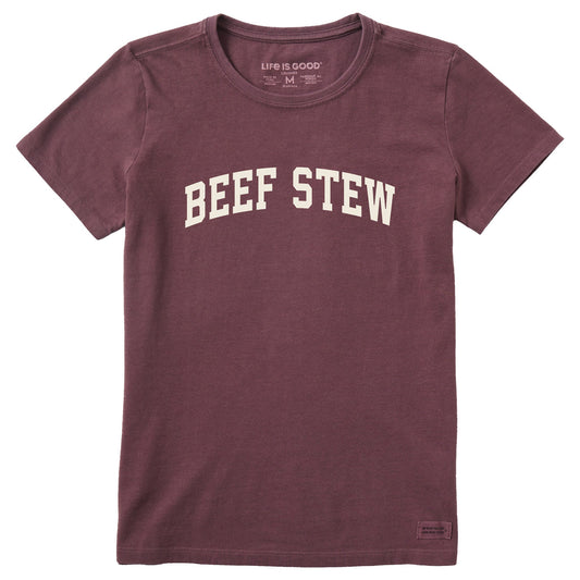 Women's Beef Stew Arch Short Sleeve Crusher Tee