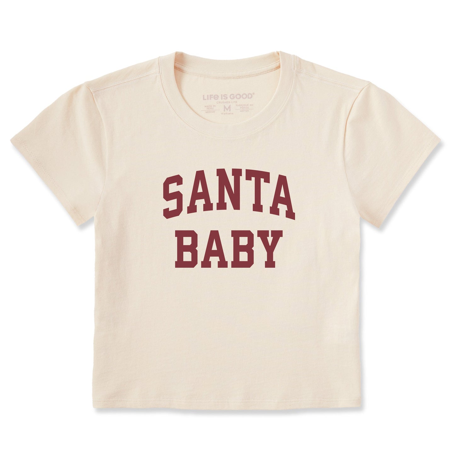 Women's Santa Baby Arch Crusher-LITE Shrunken Tee