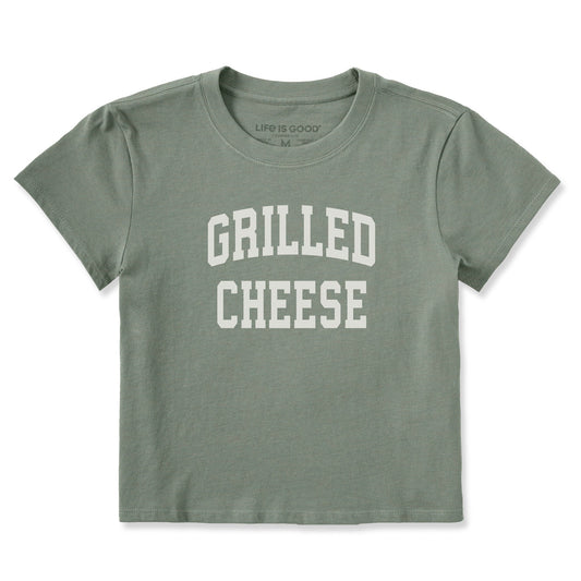 Women's Grilled Cheese Arched Crusher-LITE Shrunken Tee