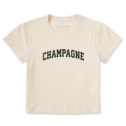Women's Champagne Arch Crusher-LITE Shrunken Tee