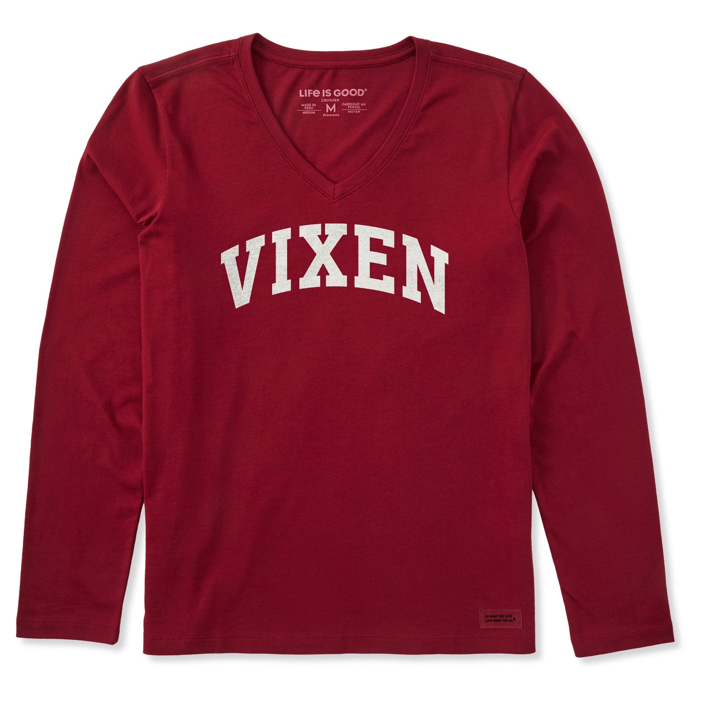 Women's Vixen Arch Long Sleeve Crusher Vee