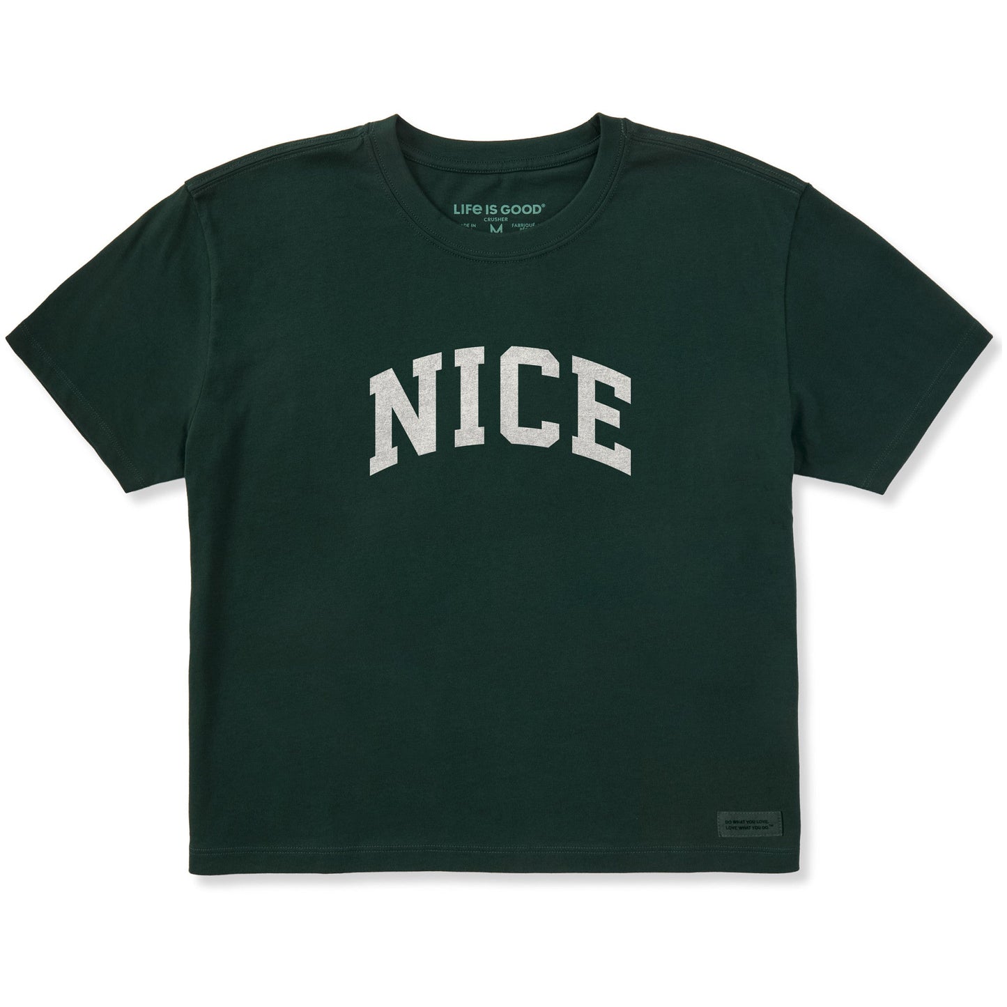 Women's Nice Arch Short Sleeve Crusher Boxy Tee