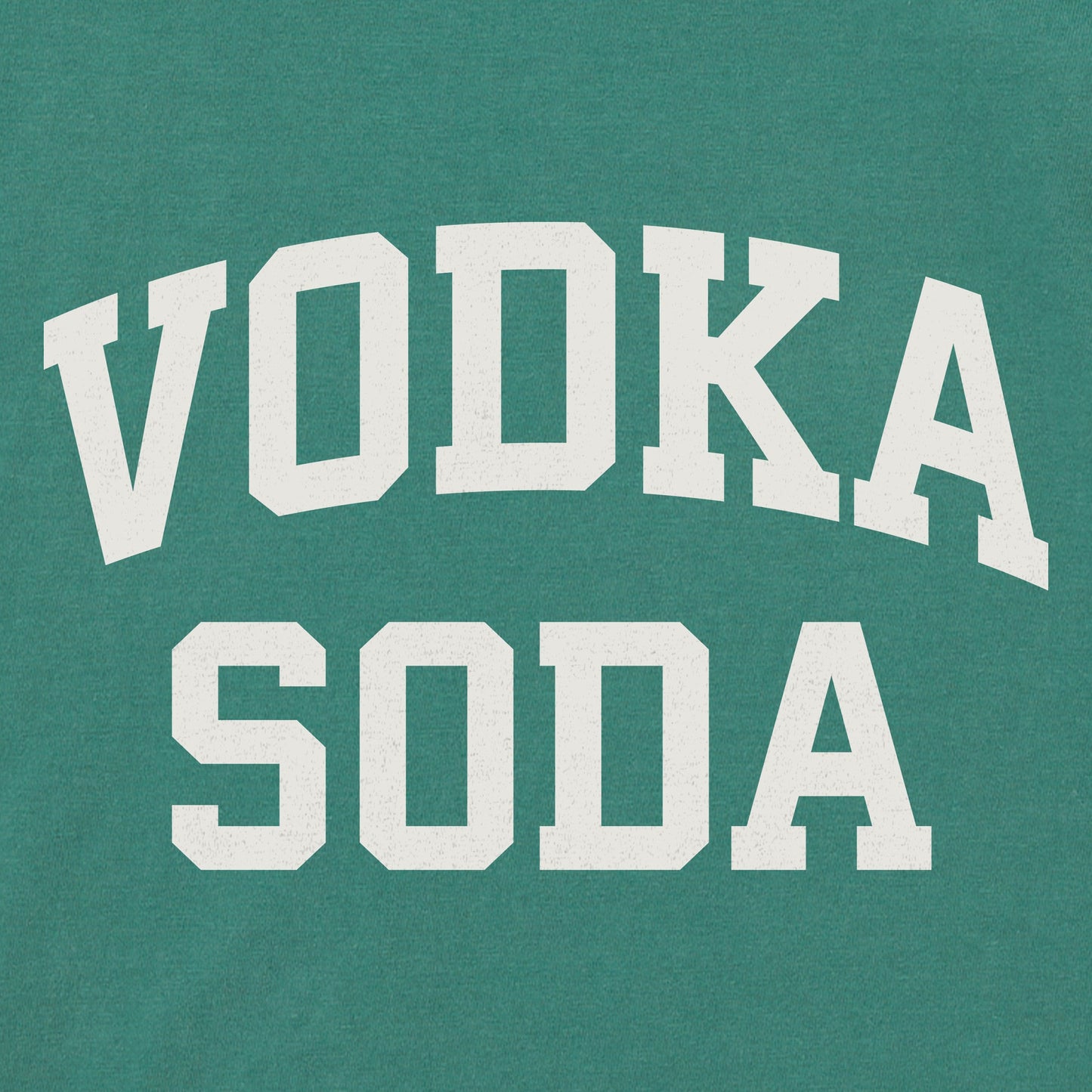 Women's Vodka Soda Arch Short Sleeve Crusher Boxy Tee