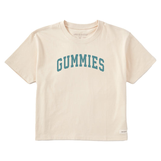 Women's Gummies Arch Short Sleeve Crusher Boxy Tee