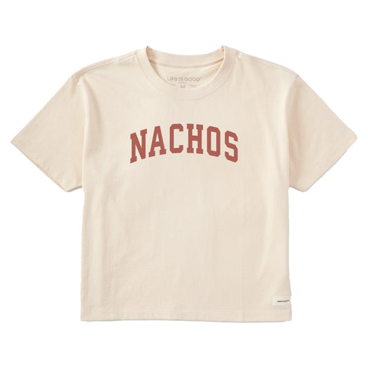 Women's Nachos Arch Short Sleeve Crusher Boxy Tee