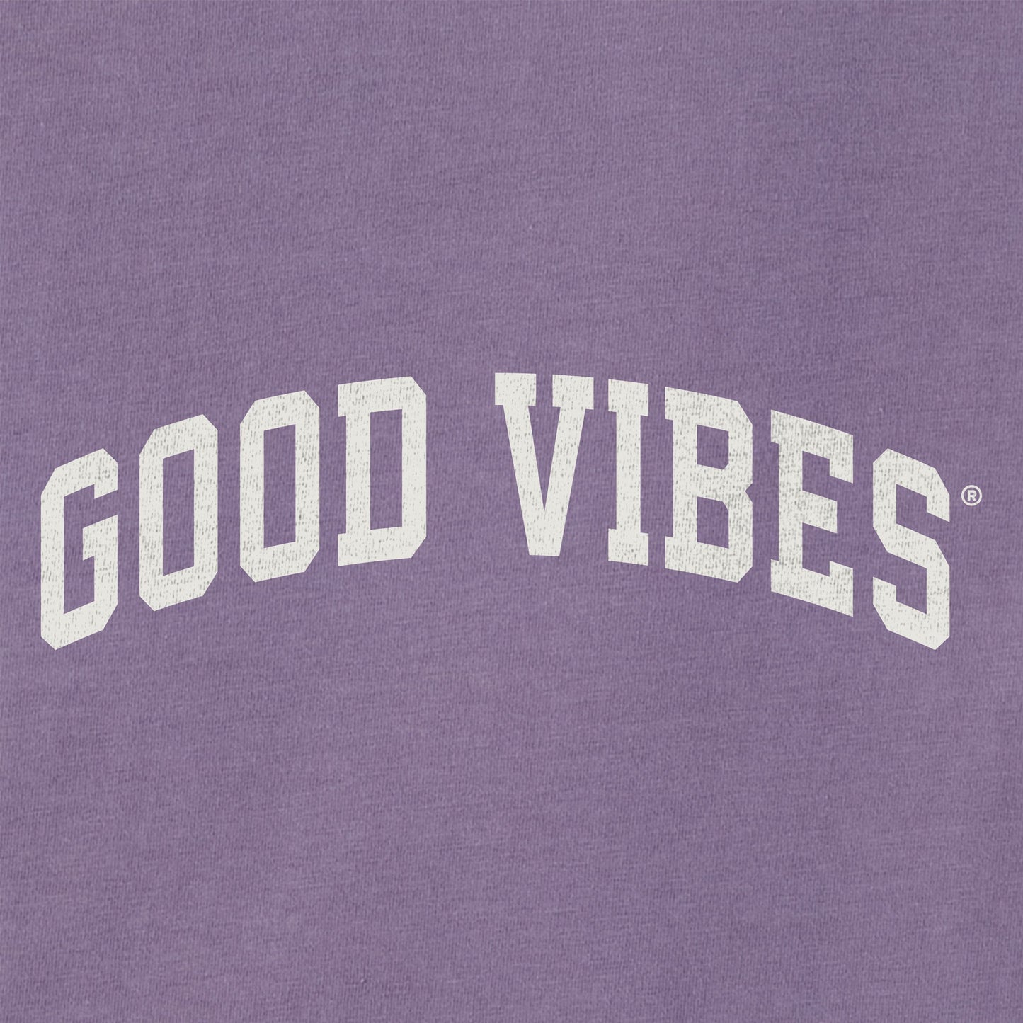 Women's Good Vibes Arch Short Sleeve Crusher Boxy Tee