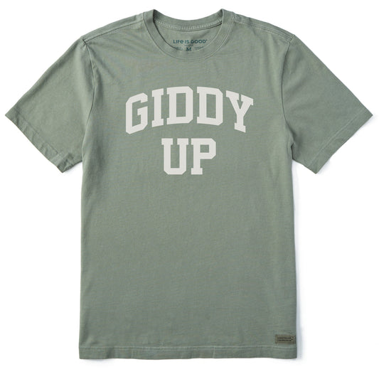 Men's Giddy Up Arch Short Sleeve Crusher Tee