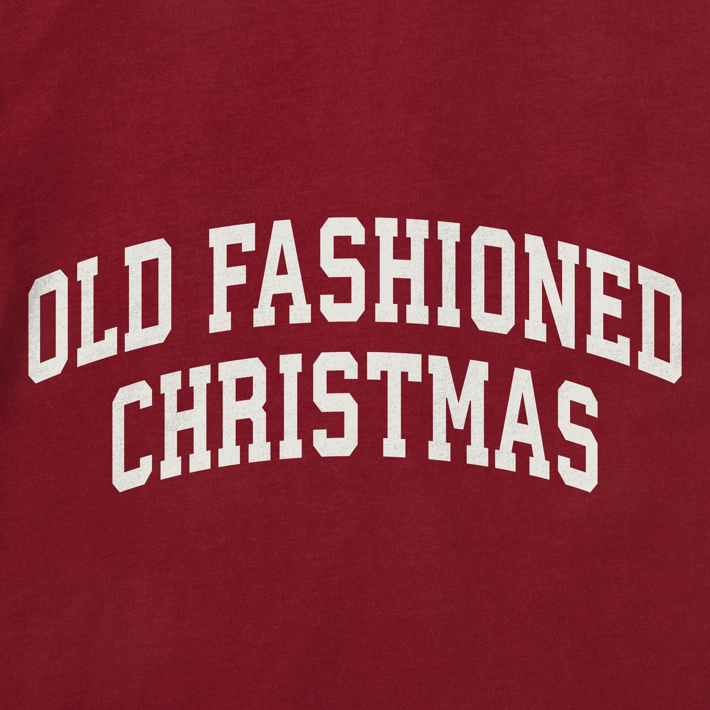 Men's Old Fashioned Christmas Arch Short Sleeve Crusher Tee
