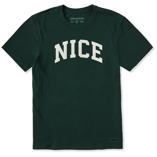 Men's Nice Arch Short Sleeve Crusher Tee