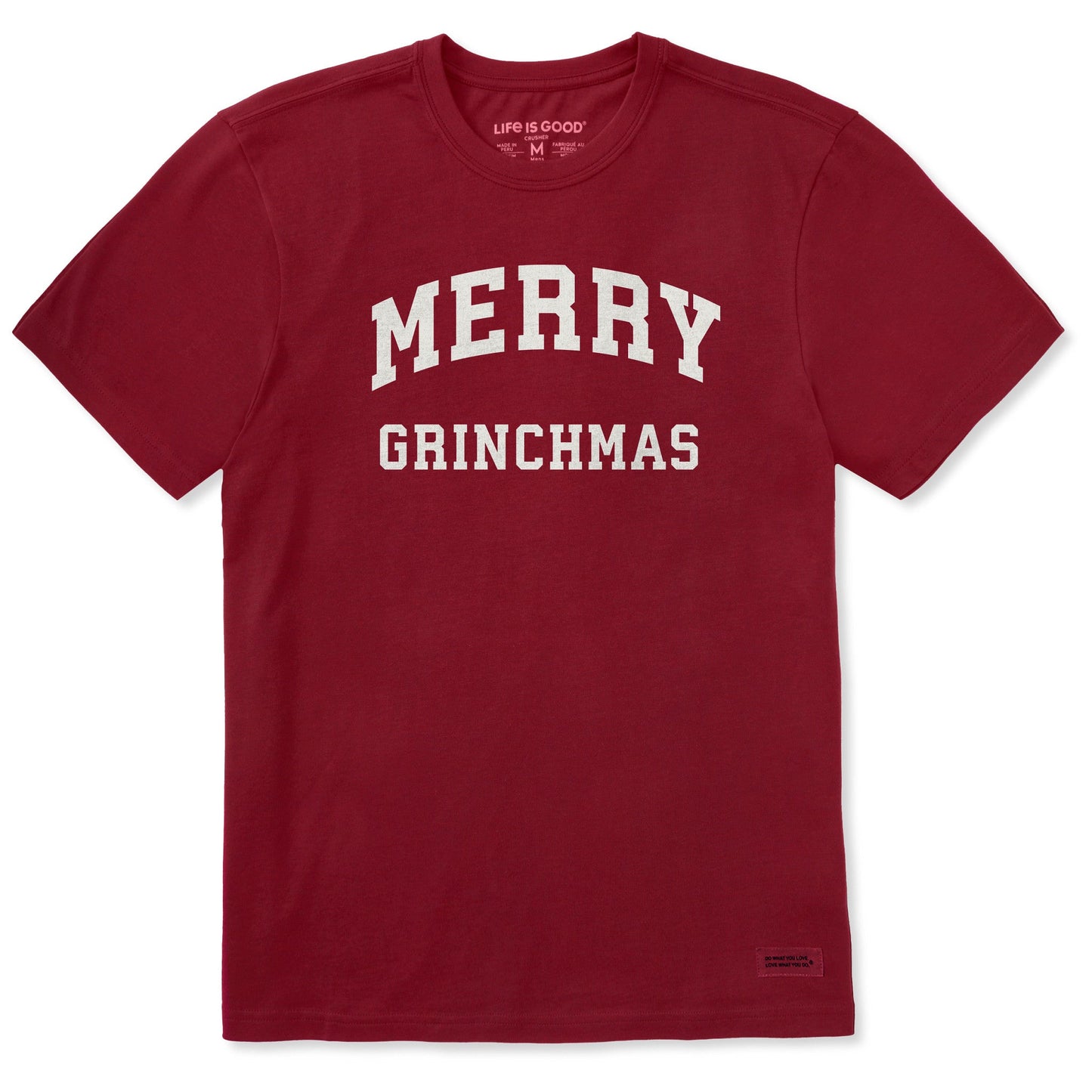 Men's Merry Grinchmas Arch Short Sleeve Crusher Tee