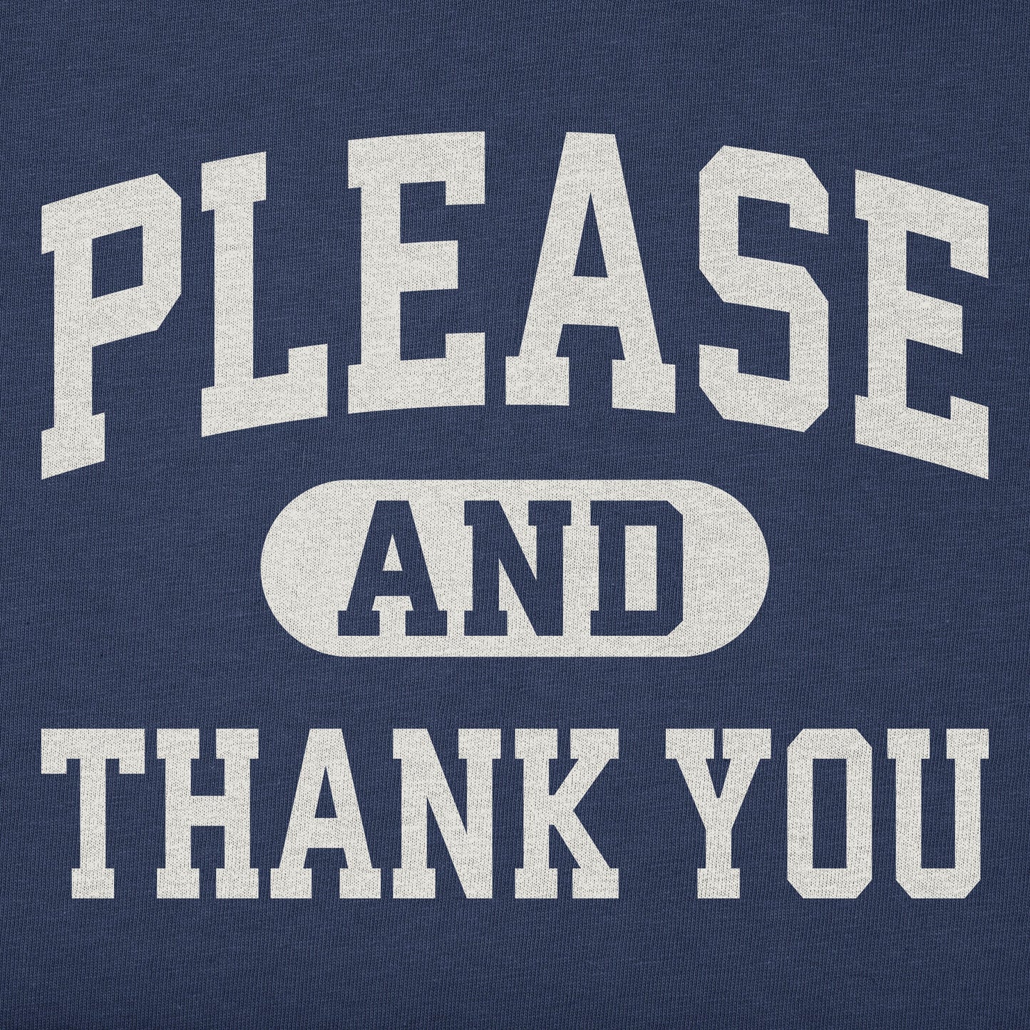Men's Please and Thank You Arch Short Sleeve Crusher Tee