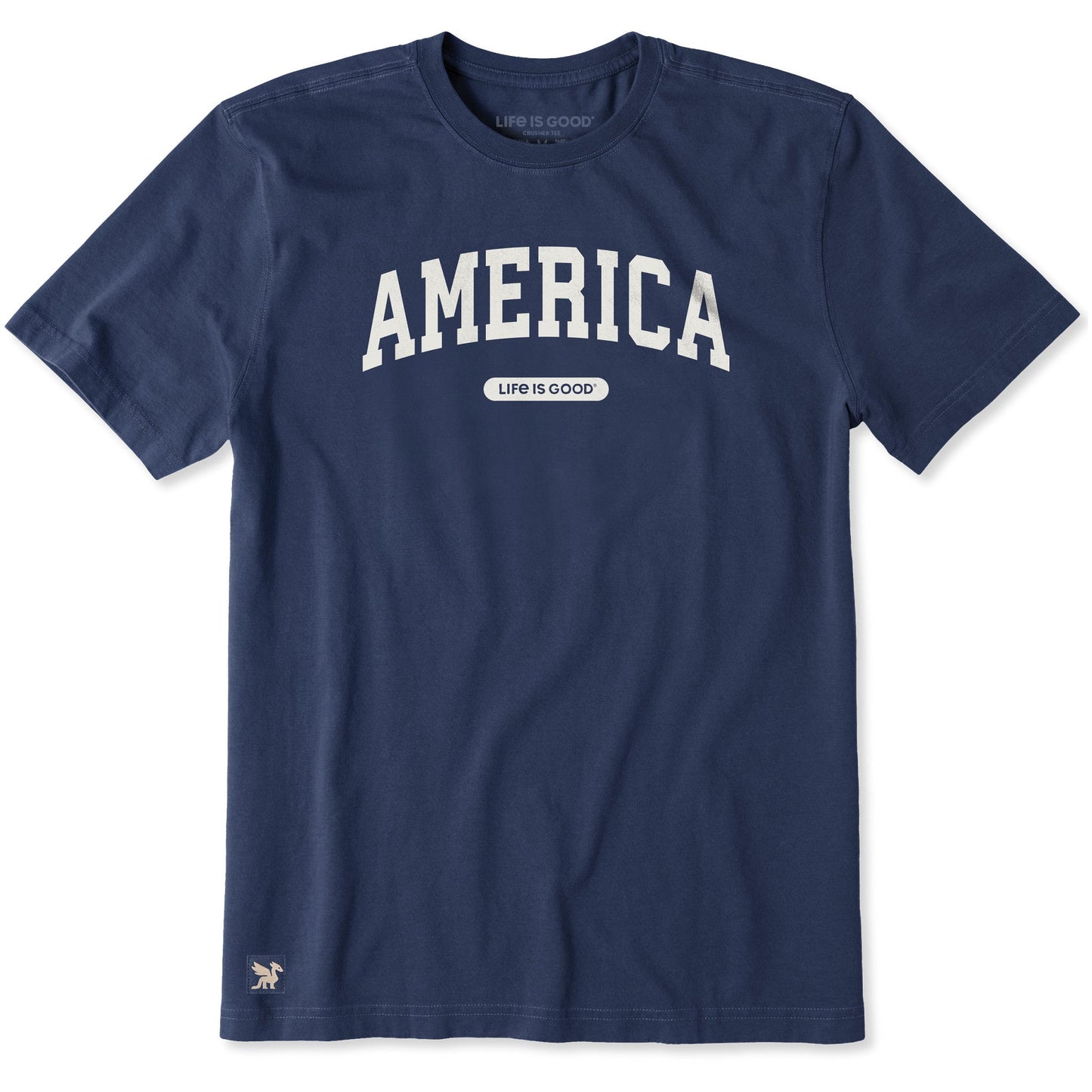 Men's America Arch Short Sleeve Crusher Tee