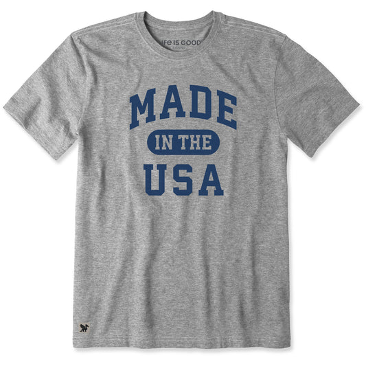 Men's Made in the USA Arch Short Sleeve Crusher Tee