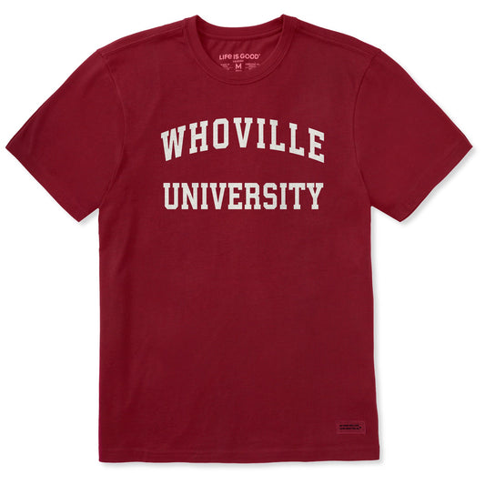 Men's Whoville University Arch Short Sleeve Crusher Tee