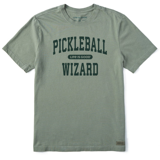 Men's Pickleball Wizard Arch Short Sleeve Crusher Tee