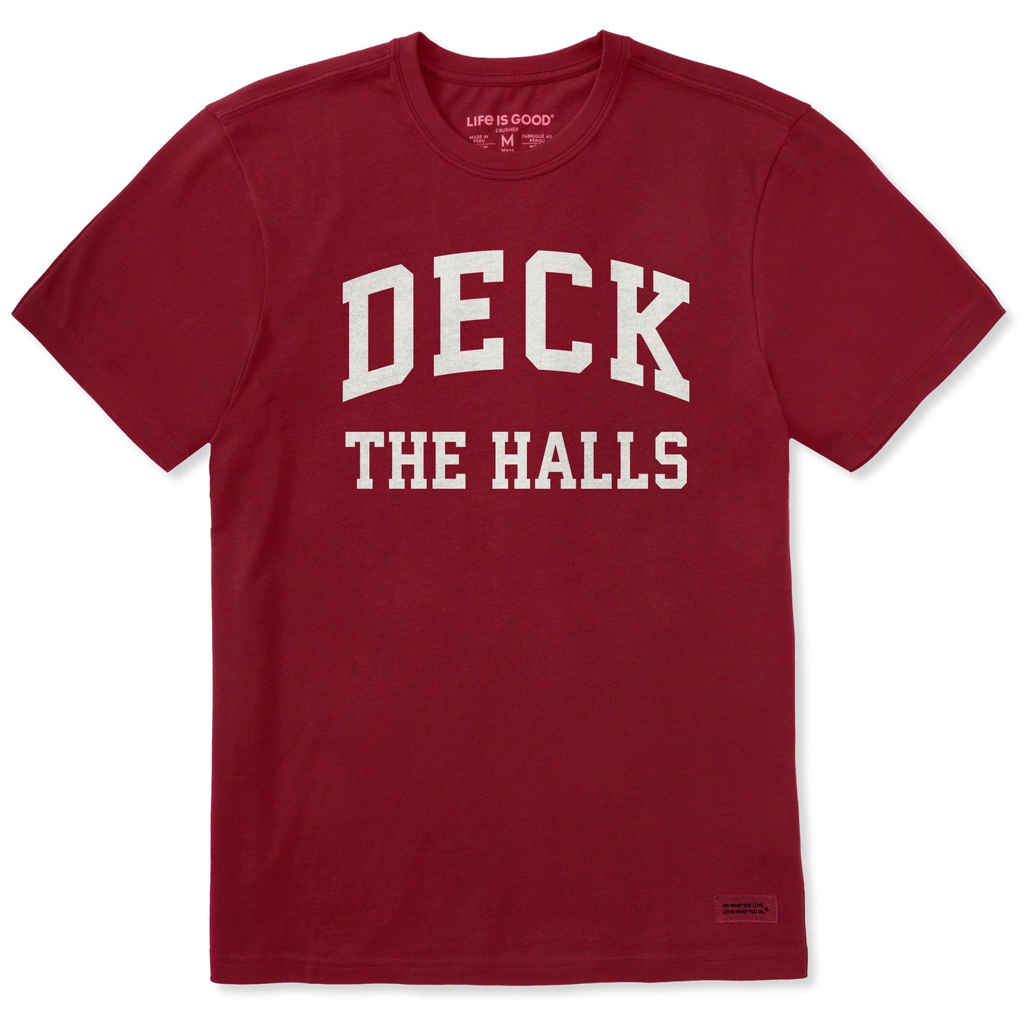 Men's Deck the Halls Arch Short Sleeve Crusher Tee