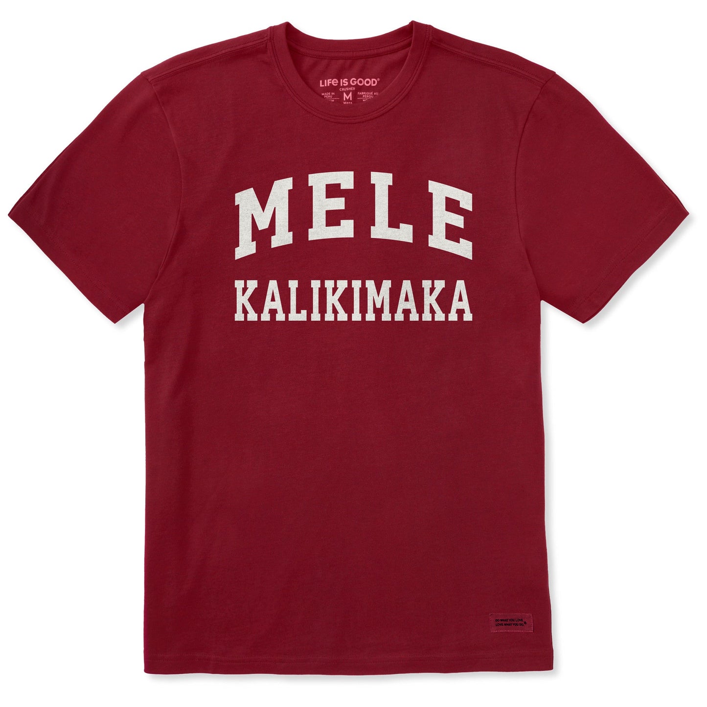 Men's Mele Kalikimaka Arch Short Sleeve Crusher Tee