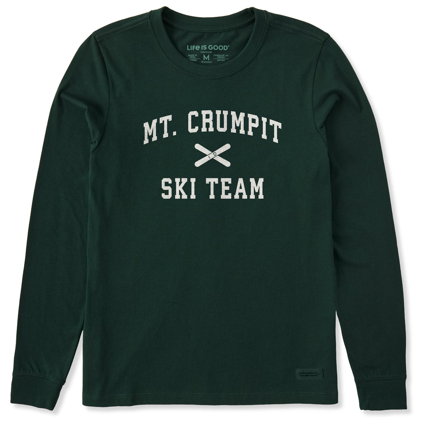 Women's Mt. Crumpit Ski Team Arch Long Sleeve Crusher Tee