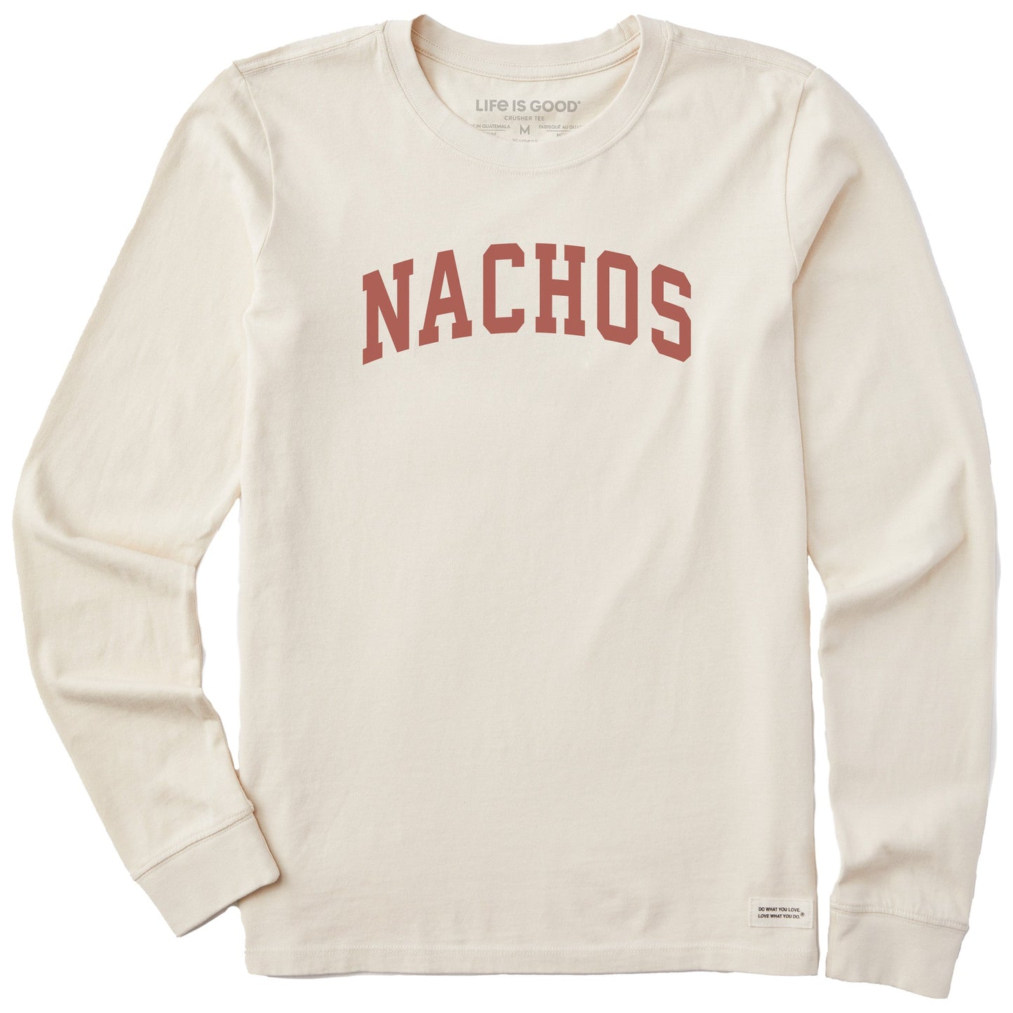 Women's Nachos Arch Long Sleeve Crusher Tee