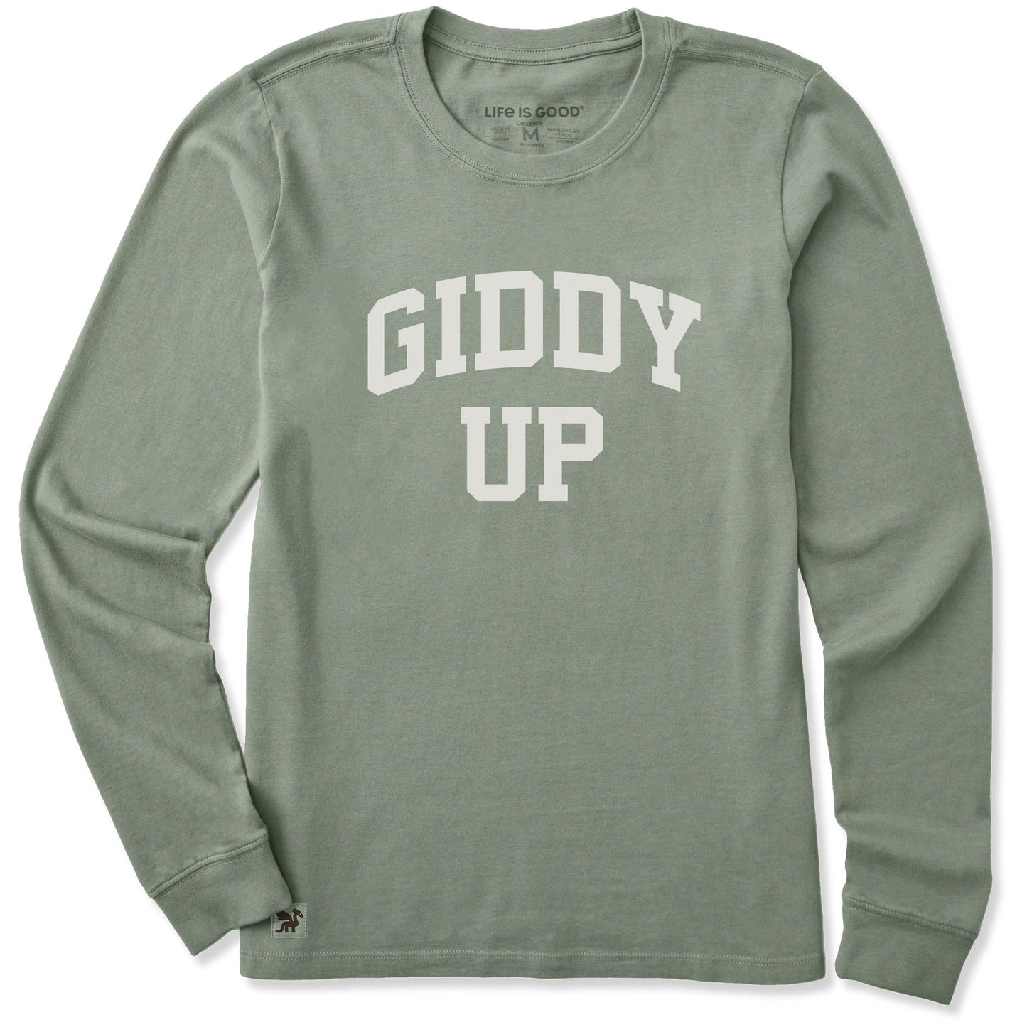 Women's Giddy Up Arch Long Sleeve Crusher Tee