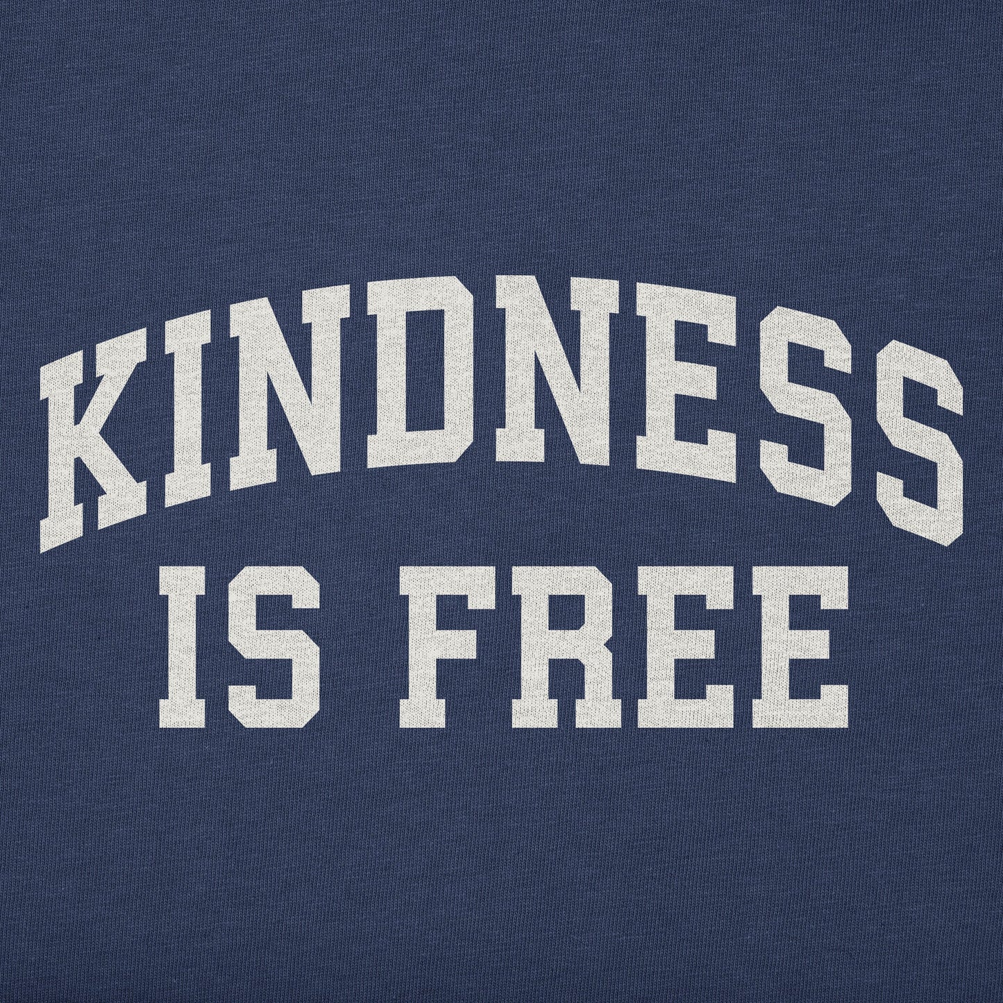 Men's Kindness is Free Arch Long Sleeve Crusher Tee