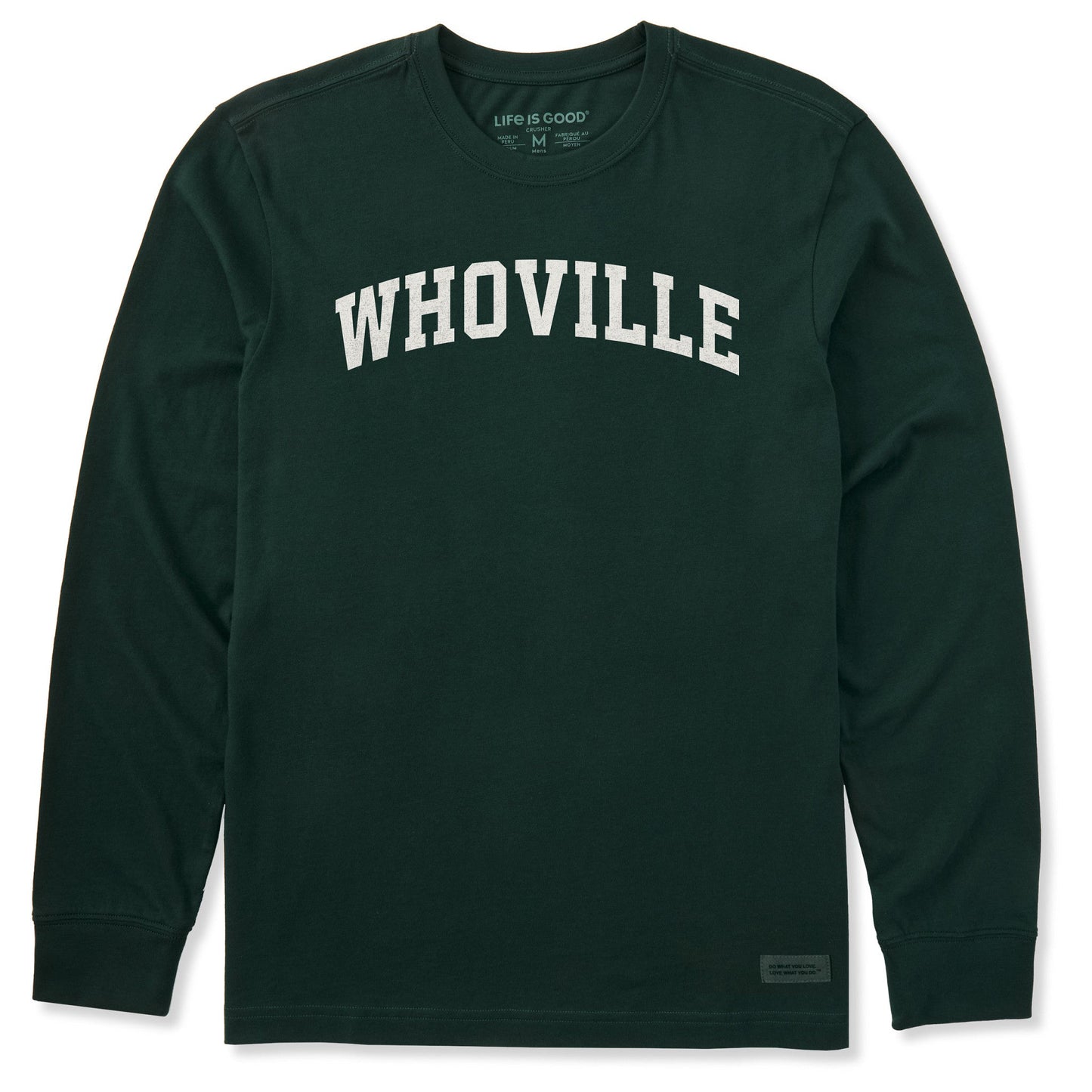 Men's Whoville Arch Long Sleeve Crusher Tee