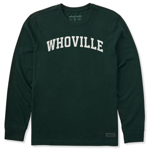 Men's Whoville Arch Long Sleeve Crusher Tee