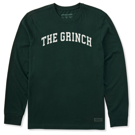 Men's The Grinch Arch Long Sleeve Crusher Tee