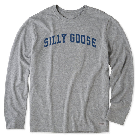 Men's Silly Goose Arch Long Sleeve Crusher Tee