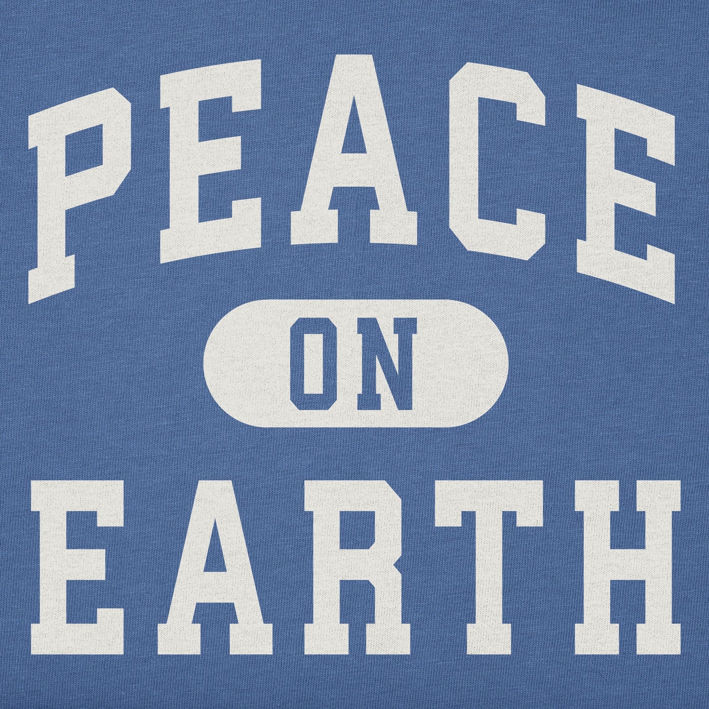 Men's Peace on Earth Arch Long Sleeve Crusher Tee