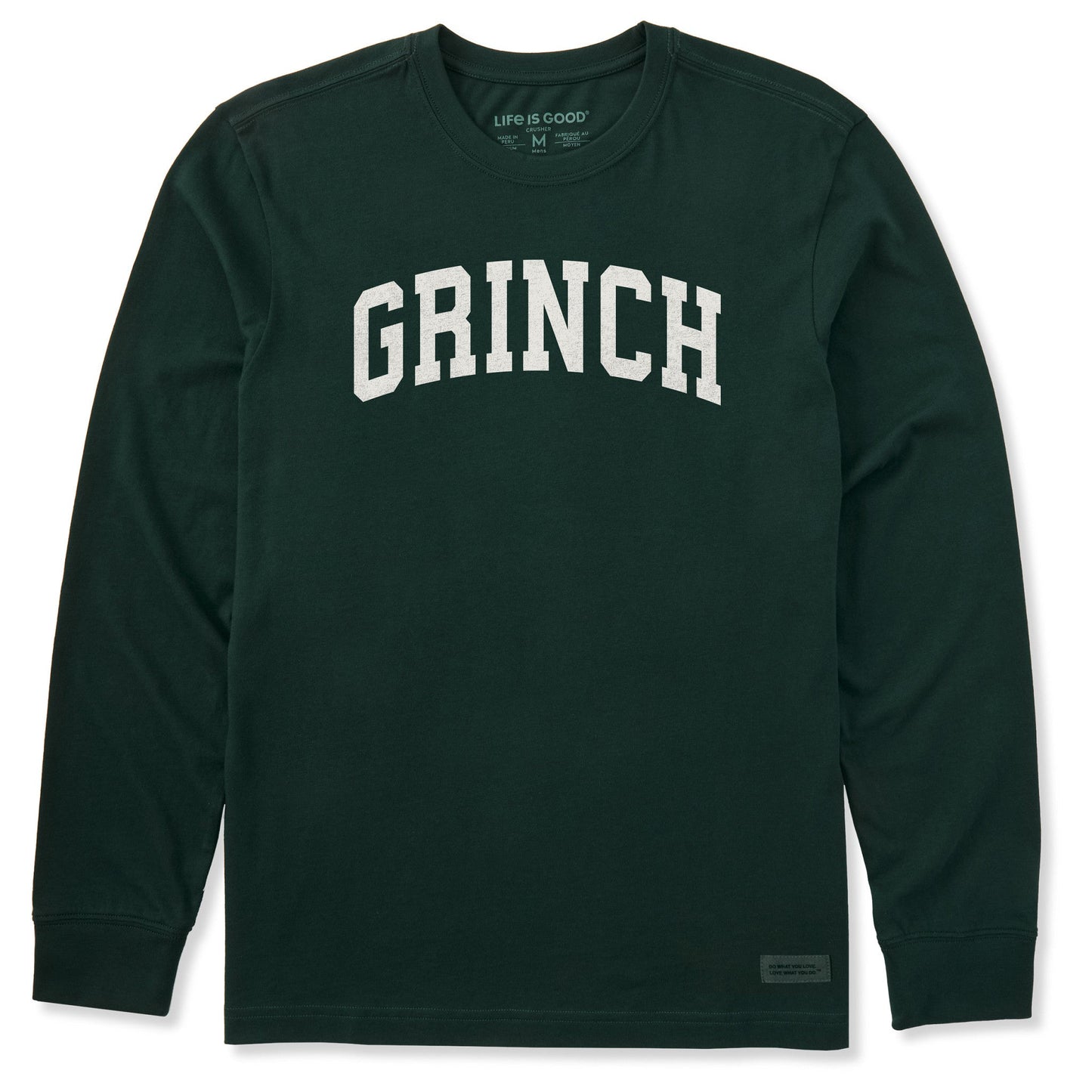 Men's Another Grinch Arch Long Sleeve Crusher Tee